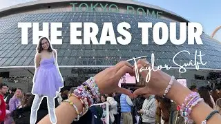 Seeing Taylor Swift for the first time 🤩 | The Eras Tour in Tokyo 🇯🇵