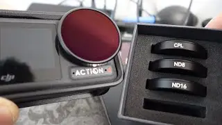 Unboxing Filtre ND / CPL  DJI Action 4  TELESIN