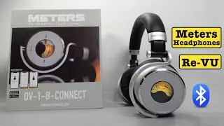 RE-VU Meters Bluetooth Headphones OV-1-B Connect