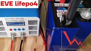 Degradation of Lifepo4 (LFP), capacity reduction, charge level, charge and discharge voltages.