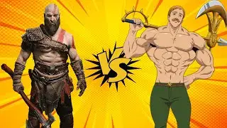 Кратос против Эсканора / Kratos vs Escanor
