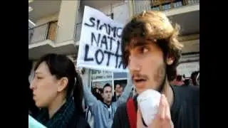 ILVA - TRIBUNALE DI TARANTO - LA VOCE DEGLI STUDENTI - 30.3.12