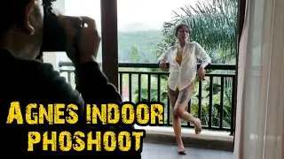 Akhirnya bisa motret Agnesaangel..Bikini tapi indoor..kewwren lurr ...