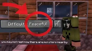 POV: Você não pode Descansar Agora ( peaceful mode ) || Animação de Minecraft || Mine Imator ||