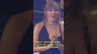 Taylor Swift watching selena give her speech i’m SOBBING 😭 #VMAs #Taylena #SelenaGomez #TaylorSwift