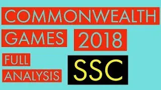 QUESTIONS ON COMMONWEALTH GAMES 2018 {  CWG } | SSC | BANK | RAILWAY | POLICE | UPSC