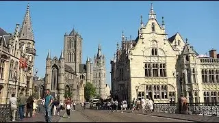 Downtown of Ghent Belgium