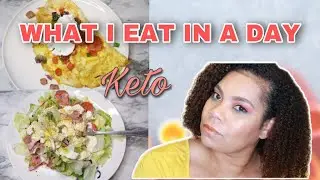 KETO VEGGIE + HAM OMELETTE | COOK WITH ME | WHAT I EAT IN A DAY ON KETO EP. 8 Healthy Living w/ Tiki