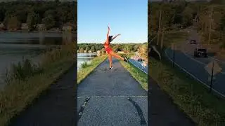 Flexible Stretching Split Hot Girl ❤ Fitness Exercise Shorts 🔥😍 