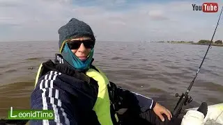 Зимняя рыбалка на каяке