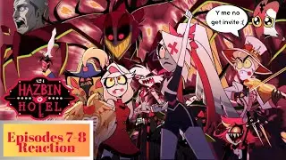 The Battle of Heaven on Hell | Hazbin Hotel Reaction [Episodes 7-8]