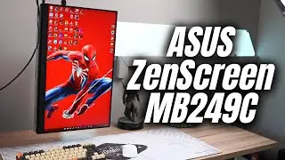 Višenamenski monitor iz ASUSA - ZenScreen MB249C Recenzija