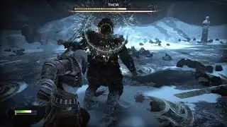 God of War Ragnarök_thor fight