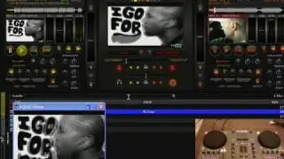 HOW TO USE PCDJ VJ USING XPONENT -VIDEO SCRATCHING