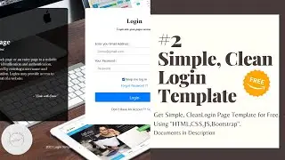 #shorts - Simple Login Template For Free | Coding with Crimi | Programming | HTML | CSS | JS |