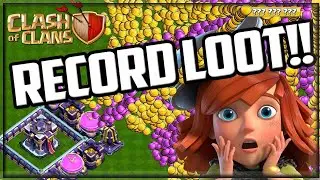 WORLD RECORD | highest loot in clash of clans