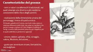 Letteratura: Ariosto e l'Orlando furioso