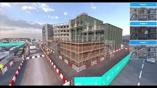 Site Compound and Welfare Setup #BIM #Construction