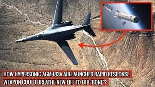B1B BOMBER WILL DEPLOY HYPERSONIC AIR-LAUNCHED RAPID RESPONSE WEAPON !