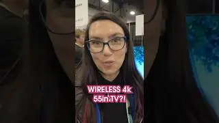Huge 4k TV with NO WIRES OR CABLES at 