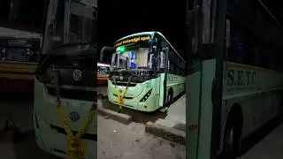 SETC Brand New Bus Spotted🚍 | புது மாப்பிள்ளை 💥 #Sleeper #bus #SETC #Kerala #Tamilnadu