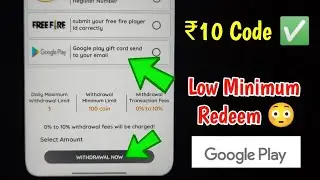 (New Trick) Get Google Play Redeem Code App || Get Google Play Balance || Tech Modder ||