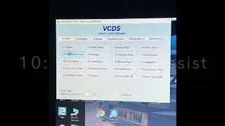 Vcds how to activate rear parking optical visualisation Leon 1p
