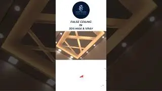 Full video in channel Realistic rendering of false ceiling in vray 5 3ds max #3d #vray #interior