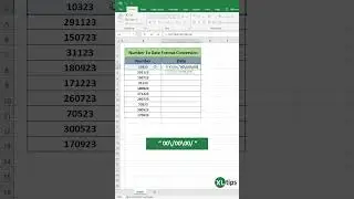 Number to Date Format Conversion in Excel: Effortlessly Transform Numeric Values into Date Format