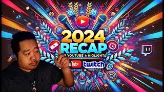 My YouTube & Twitch 2024 Recap 🎥 | Highlights, Growth & Goals!