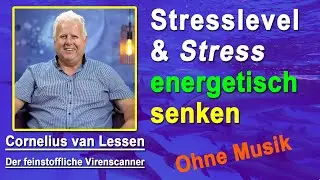 Stresslevel & Stress energetisch senken | Cornelius van Lessen - Ohne Musik