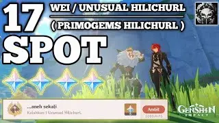 17 Wei / Unusual Hilichurl ( Primogems Hilichurl ) Location || Genshin Impact
