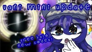 FREE HALO?!😱 // Vanilistina's 1k celebration mini update! New codes and more!💫