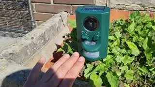 Ahuyentador  de ultrasonidos para ratas, ratones, gatos, pajaros, palomas, perros