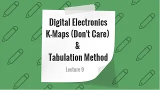 K-Map & Tabulation Method