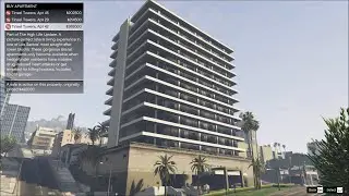 Ep11 Let's Play GTA V PC Online 1080p HD - Look Around & Talk Before Buying Tinsel Towers Apt 42!