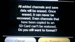 Reseting Your Wii To Factory Settings