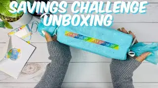 MYSTERY SAVINGS CHALLENGE UNBOXING | SMALL BUSINESS | CASH STUFFING ENVELOPES | PRESS ON NAILS