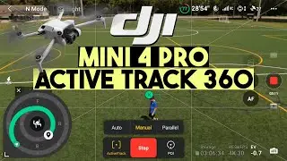 Active Track 360 DJI Mini 4 Pro Fly More Combo Plus 4K So Easy!! #dji #djimini4pro #drone