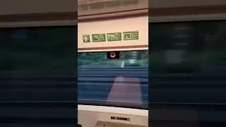 ICE mit Störung, erst eine Tür kaputt dann etwas vorne am Triebwagen, jetzt nur 98km/h statt 300km/h