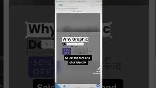 How to find a font from image | graphic design tips 