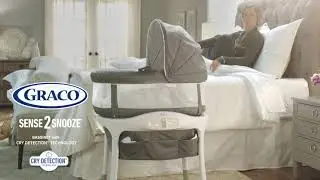 Graco® Pack 'n Play® Sense2Snooze®  Bassinet with Cry Detection™ Technology