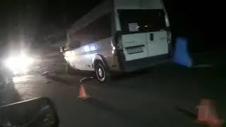 ДТП на Локомотивной. Видео: 