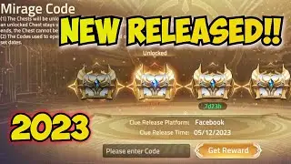 NEW RELEASE CODE 💙💙 - Mirage Code | Mobile Legends: Adventure