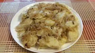 Любимые вареники с картошкой