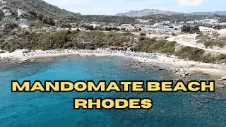 BLUE SEA, MANDOMATE BEACH, RHODES