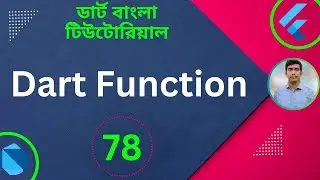 Dart Function | Dart methods and functions| Dart Tutorial for Flutter in Bangla