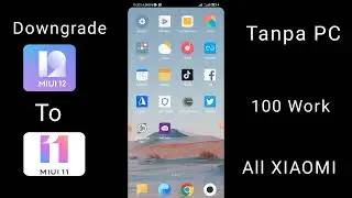Cara Downgrade MIUI 12 Ke MIUI 11 Tanpa PC 100% Work All Xiaomi