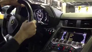 Lamborghini Aventador Tunnel Ride in Miami