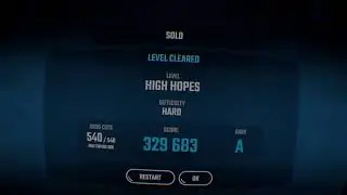 Playing Beat Saber